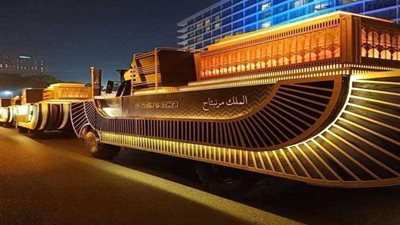 الاستعدادت النهائية لموكب المومياوات الملكية قبل نقلها للحضارة
