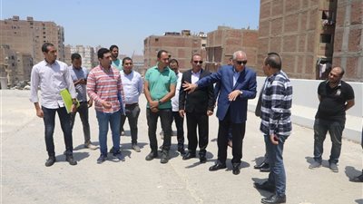 محافظ الجيزة يتفقد نسب التنفيذ بمشروع توسعه وتطوير كوبرى 15 مايو