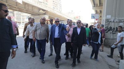 محافظ الجيزة يوجه باستمرار تطوير محور الفريق كمال عامر