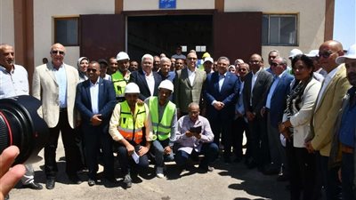 وزير الإسكان ومحافظ البحر الأحمر يختتمان جولة لتفقد توسعات محطة معالجة صرف صحي مدينة الغردقة