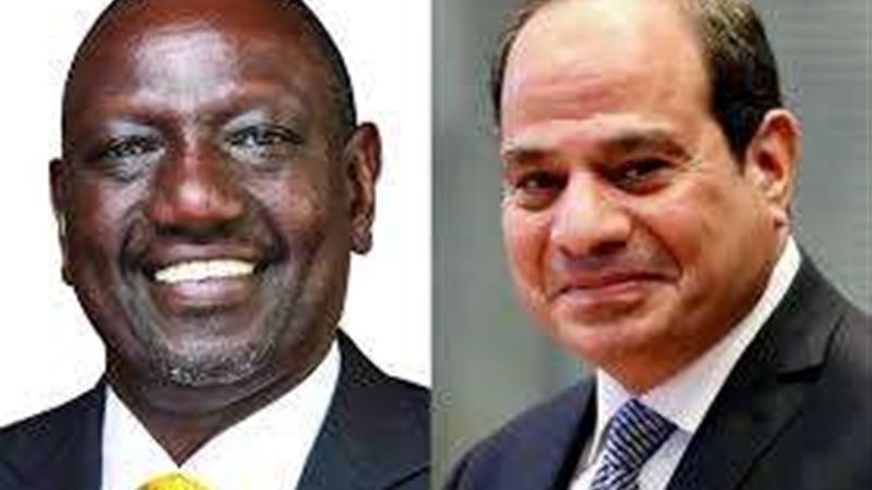 الرئيس السيسي والكيني