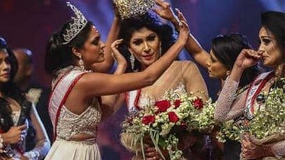 موقف صادم لملكة جمال المتزوجات في سريلانكا