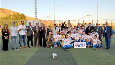 منتخب الإعلامين لدولة مولدوفا يتوج ببطولة مصر لكرة القدم للصحفيين والنقاد الرياضيين