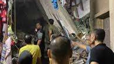 الحماية المدنية تواصل البحث عن الناجين بعد انهيار عقار بحدائق القبة