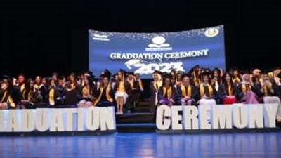 حجازي يحضر حفل تخرج الدفعة السابعة لطلاب مدر اس النيل المصرية