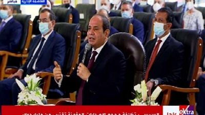 السيسي:  تكلفة مُجمع الإصدارات المؤمنة تقترب من مليار دولار