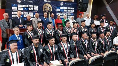 بالصور.. مؤتمر اتحاد الكرة لتكريم مدربي الدبلومة الإفريقية 