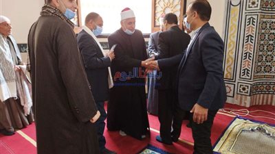 وكيل مديرية أوقاف المنوفية يفتتح مسجد الرحمة بشطانوف