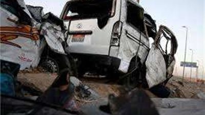 مصرع سيدتين وإصابة 6 آخرين إثر انقلاب ميكروباص بالإسماعيلية