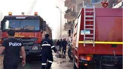 الحماية المدنية تسيطر على حريق شقة ببولاق أبو العلا