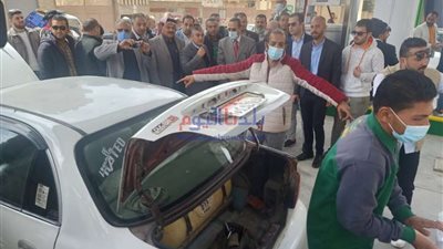 محافظ شمال سيناء يفتتح ثان محطة غاز بالعريش