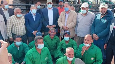 تفاصيل جولة وزير الزارعة بالمنيا اليوم.. صور