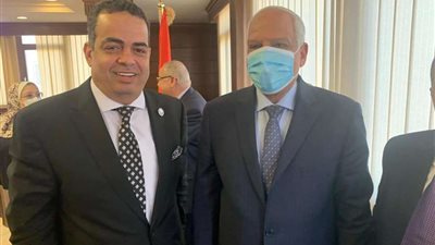 النائب عصام هلال يجتمع مع محافظ الجيزة لحل مشاكل أهالى الدائرة