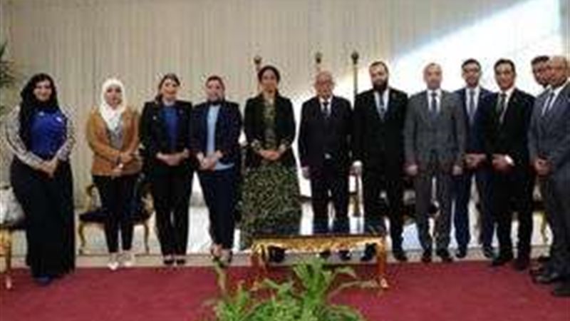 وفد من تنسيقية شباب
