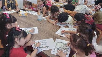 بمناسبة الاحتفال بذكرى الهجرة النبوية.. أطفال كفر الشيخ يشاركون برسومات بالمتحف