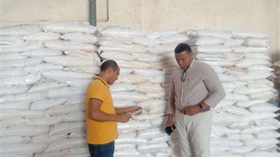 تموين البحيرة: ضبط 54 طن أسمدة زراعية مجهولة المصدر