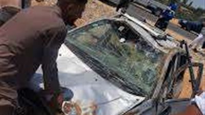 مصرع وإصابة 5 أشخاص إثر انقلاب سيارة بطريق القنطرة الصالحية بالإسماعيلية