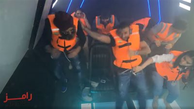 أحمد سعد يلقن رامز جلال علقة ساخنة (فيديو)