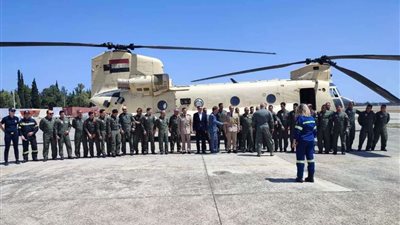 بتوجيهات من السيسي.. القوات المسلحة تشارك في إخماد حرائق اليونان