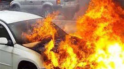 الحماية المدنية تسيطر على حريق سيارتين بسبب درجات الحرارة المرتفعة