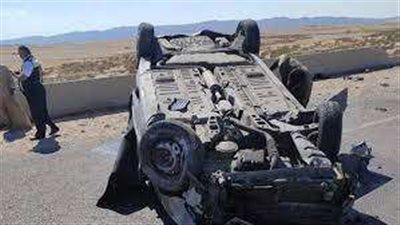 مصرع زوجة ونجلتها وإصابة الزوج والابنة الأخري في حادث بالإسماعيلية