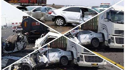 الأسفلت يحصد الأرواح.. السرعة الزائدة تتسبب في مصرع وإصابة 49 شخصًا في 24 ساعة