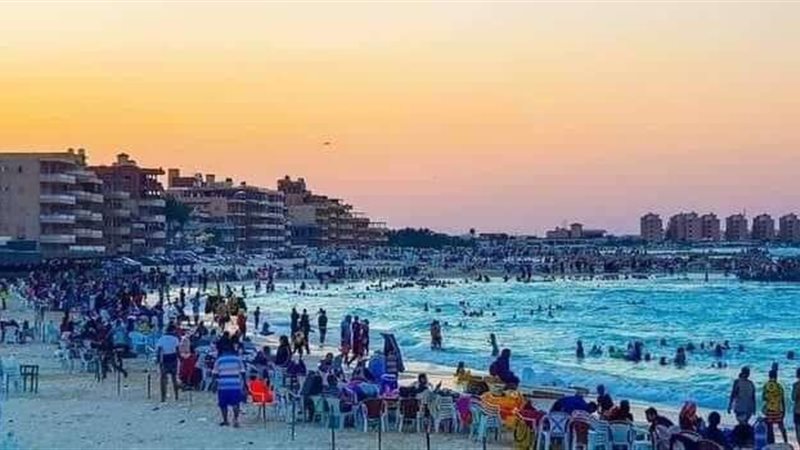 ازدحام الشواطىء