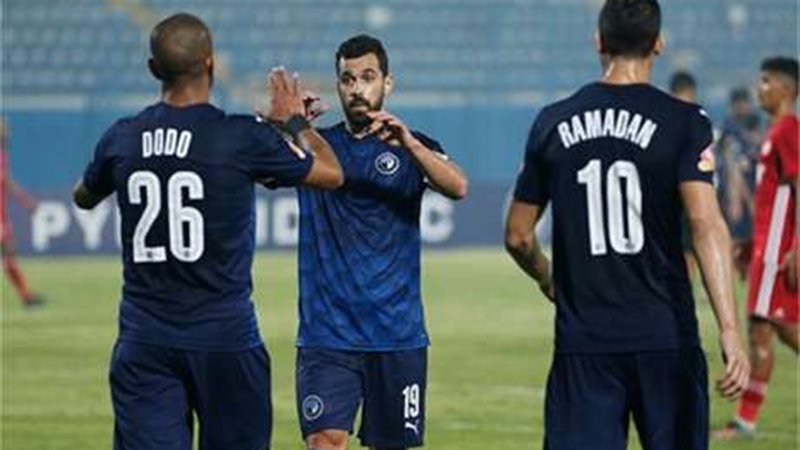 قائمة بيراميدز لمواجهة