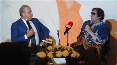 بالصور.. ندوة محيي إسماعيل بقصر السينما