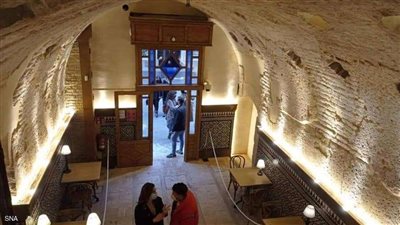 اكتشاف حماما يعود للقرن الثاني عشر بزخرفاته الإسلامية في إشبيلية