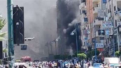 حريق يلتهم أحد المولات في مرسى مطروح والحماية المدنية تسيطر عليه