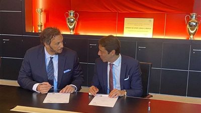 بيراميدز يعقد اتفاقية توأمة وشراكة مع بنفيكا البرتغالي