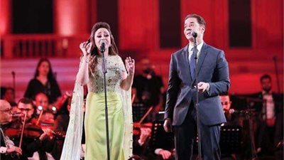 سهرة طربية لمدحت صالح وريهام عبد الحكيم بمهرجان العلمين 3 أغسطس