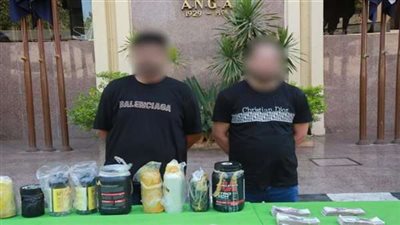 الداخلية تضبط شخصين بحوزتهما كمية كبيرة من مخدر البودر بالتجمع الخامس