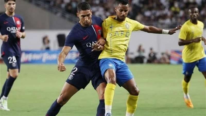من المباراة