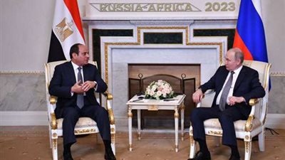 بوتين يؤكد أهمية التشاور مع الرئيس السيسى بشأن مختلف القضايا الإقليمية والدولية