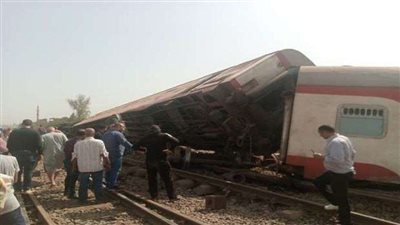 تحرك عاجل من السكة الحديد بشأن حادث قطار طوخ