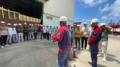 التدريب الصيفى لطلاب جامعة الدلتا التكنولوجية بشركة ترسانة الإسكندرية