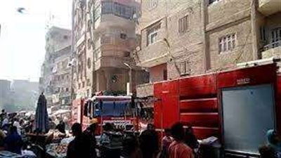 إصابة شخصين إثر حريق شقة سكنية بمدينة نصر