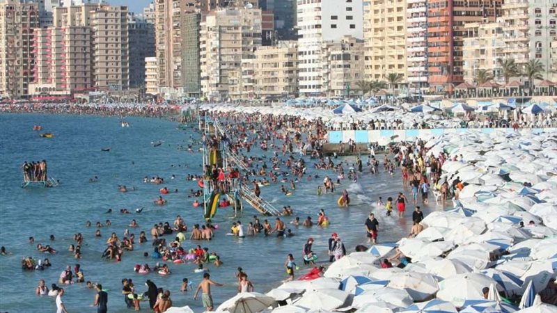ارشيفية شواطئ الاسكندرية