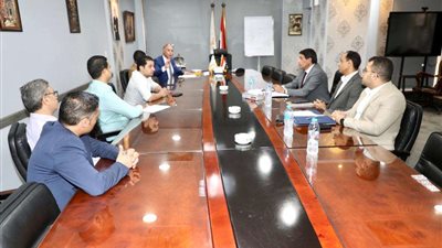 محافظ المنوفية يلتقي رئيس جهاز تنمية التجارة الداخلية بوزارة التموين