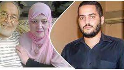 لأداء صلاة الجنازة عليه.. وصول جثمان نجل 