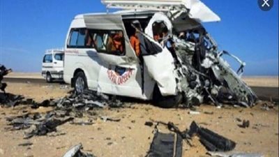 بينهم طفلان.. مصرع 7 أشخاص فى حادث تصادم بالشرقية