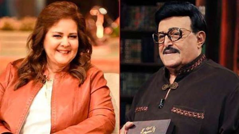 النجم سمير غانم والفنانة