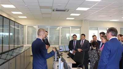 رئيس المحطات النووية يزور الأكاديمية التقنية لتدريب الكوادر المصرية