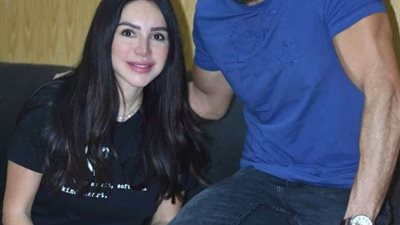 إنجي علاء من كواليس مسلسل