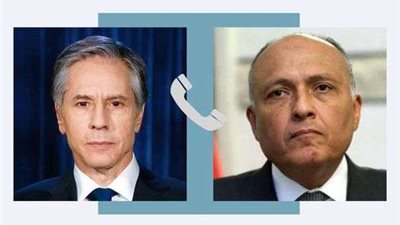 وزير الخارجية يتلقى اتصالاً هاتفياً من نظيره الأمريكى