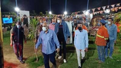 ضبط 793 شيشة وتحرير 535 محضر مخالفة عدم ارتداء كمامة في القليوبية