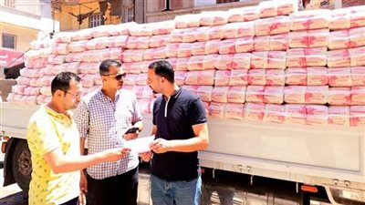 ضبط 10 أطنان سكر تموين مهربة قبل توزيعها في البحيرة