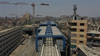 شاهد أعمال التشطيب النهائية لمحطة مترو إمبابة